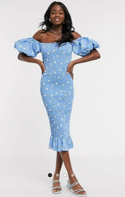 knee length dresses for ladies Fiesta Remi Midi Dress – Never Fully Dressed main image 1