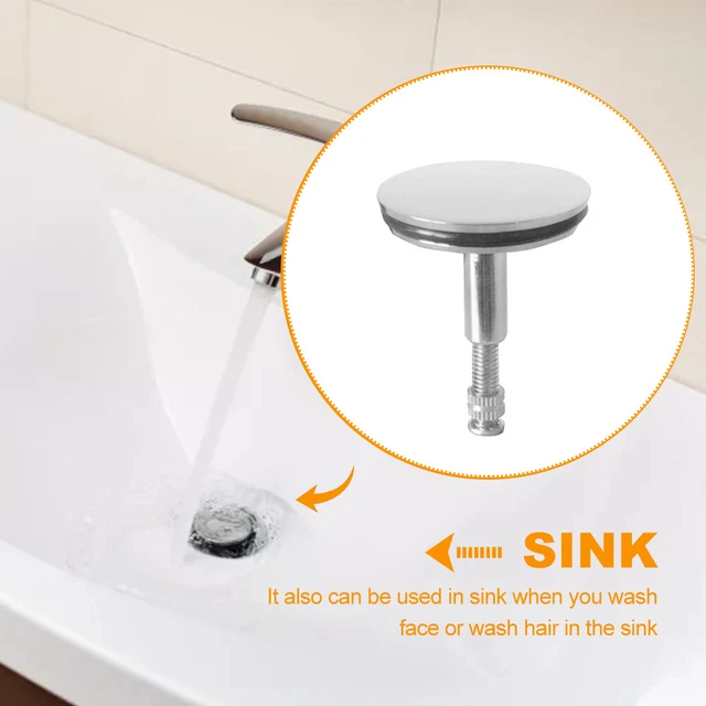Accessori lavandino cucina bagno 43 mm 1,7 pollici spina antiurto vasca