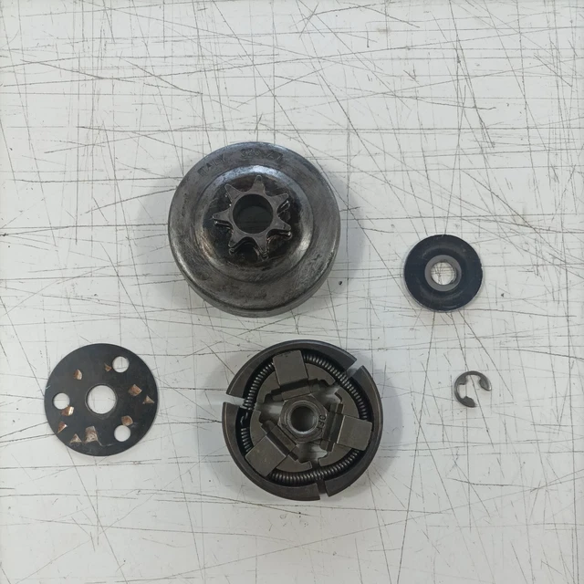 Kit Frizione Scatola Ingranaggi, Campana Tamburo Frizione Alloggiamento Campana Ad Alta Resistenza Professionale Per Mini Quad Tascabili 47 Cc 49 Cc ATV Dirt Bike - 9