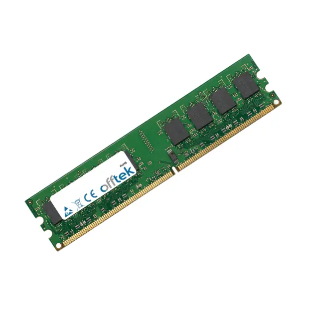 2Go RAM Mémoire Gigabyte GA-965P-DS4 (Rev 3.3) (DDR2-6400 - Non-ECC)