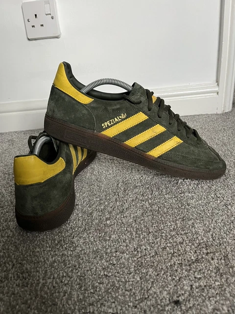 Adidas spezial sale green yellow