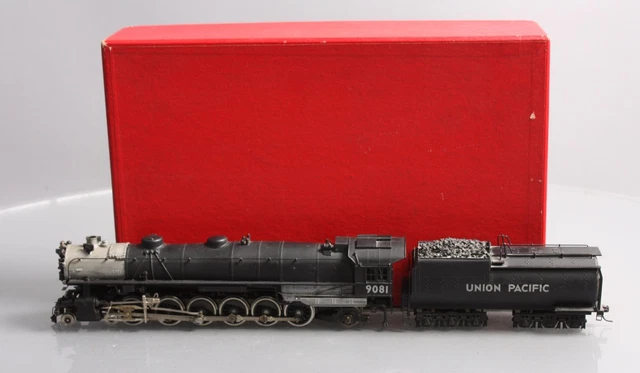 LMB HO BRASS Union Pacific 4-12-2 Steam Locomotive & Tender - Painted EX/Box