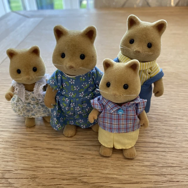 SYLVANIAN FAMILIES SLYDALE Honey Fox Kitsune Family Calico Critters Rare Vintage 28.00 PicClick UK