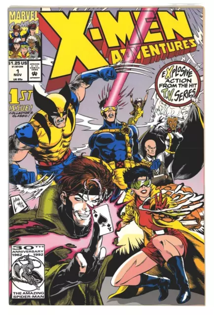 X-MEN ADVENTURES #1 Vol 1 (Marvel 1992) New Disney+ Series. 1st App Morph! Ref C