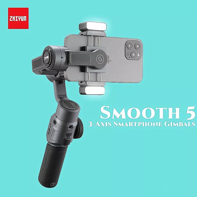 Zhiyun Smooth 5 3-Axis Handheld Gimbal Stabilizer for Smartphones iPhone Samsung