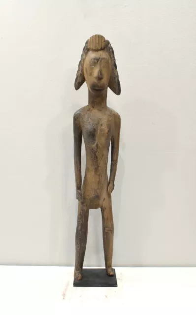 African Lobi Wood Statue Female Burkina Faso Ceremonial Statue