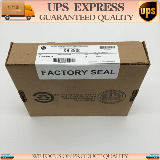 1756-RM2K AB CLX Redundancy Module 1756RM2K New Sealed Expedited Shipping CG