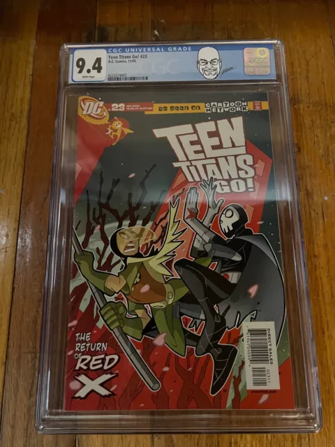 Teen Titans Go! #23 High Grade 1st App. Red X in Comics DC 2005 CGC 9.4