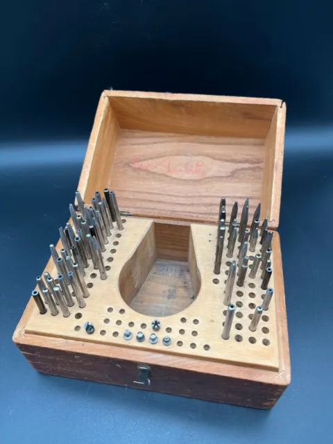 Boley Box Hallmarks Staking Accessories Watchmaker Tool Set