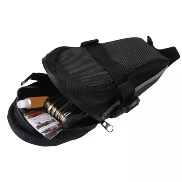 Sacoche de selle de rangement étanche pour vélo, siège de vélo, pochette arrière