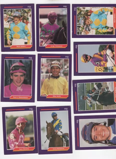 Lot of 66 1992 Jockey Star cards.