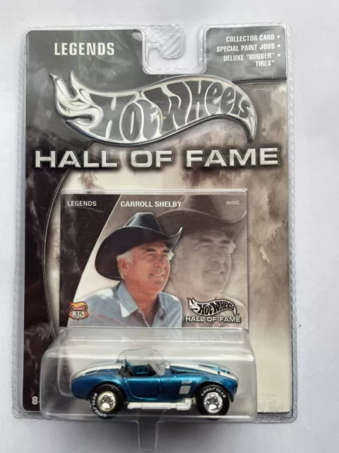 Hot Wheels Legends Hall of Fame Carroll Shelby P84 AC COBRA