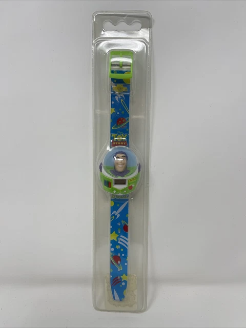 VINTAGE 1995 TOY Story Buzz Lightyear Watch Retro Disney Pixar New B13 ...