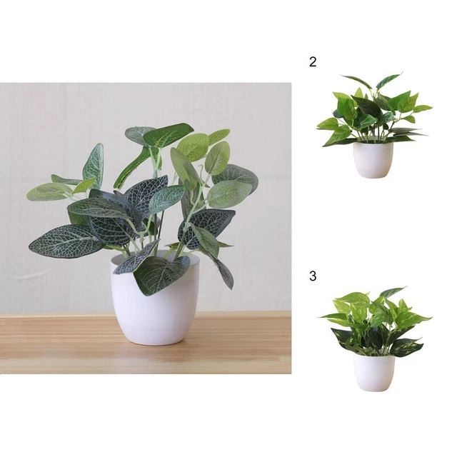 Simulación vívida exquisita e impecable de plantas de follaje artificial colores vibrantes