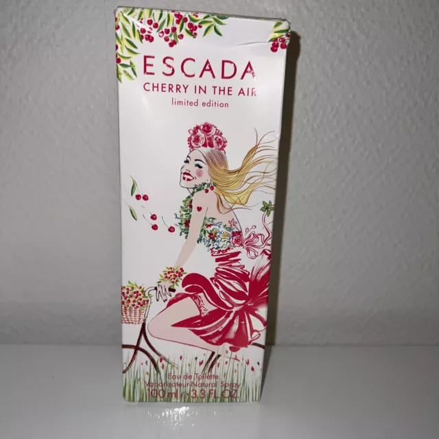 Tres Rare Escada Cherry In The Air 100 Ml Neuf