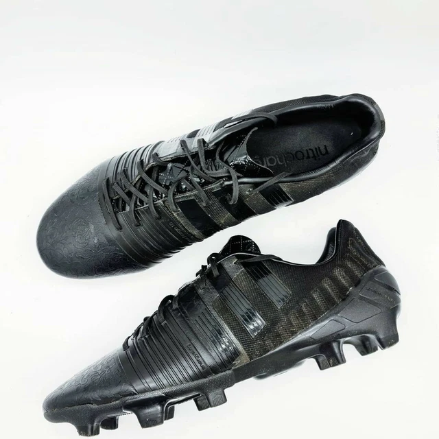 ADIDAS NITROCHARGE 1.0 Blackout Limited Edition FG Football Boots Size UK 8 82.00 PicClick UK