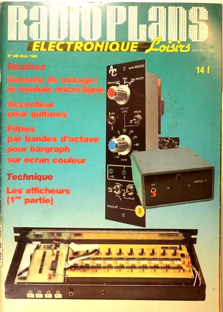 Electronique Radio Plans mars 1985 N°448