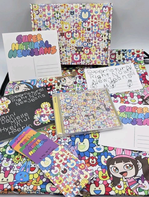 NEW & SEALED NewJeans Supernatural Right Now MURAKAMI Box