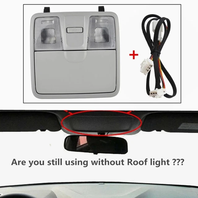Luce Lettura Interna Auto Per Nissan Qashqai, X-Trail, Teana - Lato Destro, A Cupola, Con Interruttore