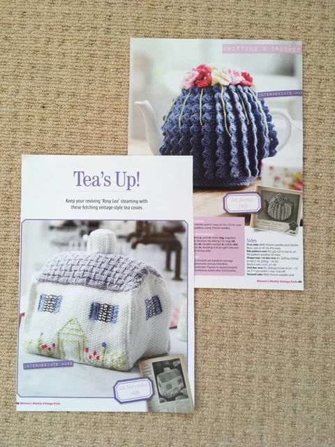 Vintage Style Tea Cosies Knitting Patterns