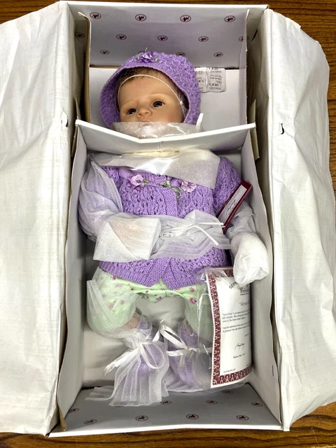 Ashton Drake Galleries "Alyssa Claire" Vinyl Doll By Marissa May Nwb