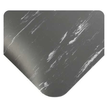 WEARWELL 494.12X3X15CH Tile-Top Select Mat, Charcoal, 3 ft. W x 15 ft. L, 1/2"