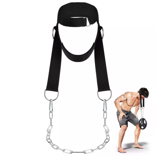 Neck Trainer M Athletic Headbands Decompression Back Belt Harness