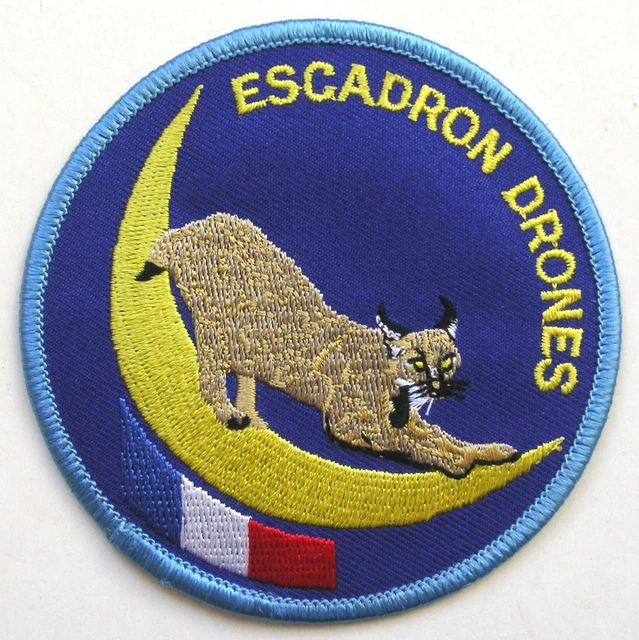 Patch Tissu Vintage Aviation France – Search And Rescue, Ancien Insigne