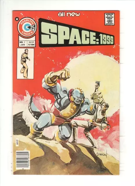 SPACE 1999 #2 NM, Joe Staton cover & art, "Survival", TV show, Charlton 1976 SPACE 1999 #2 NM, Joe Staton cover & art, "Survival", TV show, Charlton 1976