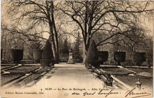 CPA ALBI - Le Parc de Rochegude (477574)