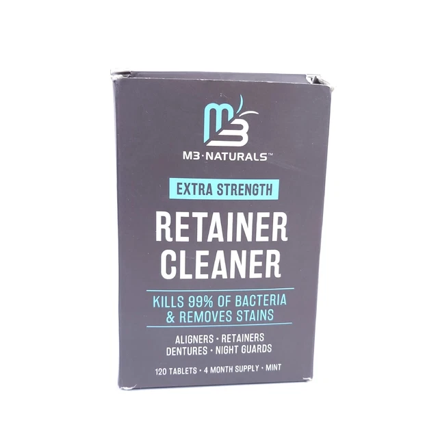 M3 - Limpiador Retenedor de Fuerza Extra Naturals 4 Meses Suministro Como Nuevo - 120 Pestañas