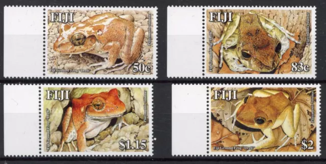 [80.523] Fiji 2006: ranas - buen conjunto de estampillas muy finas montadas sin montar o nunca montadas