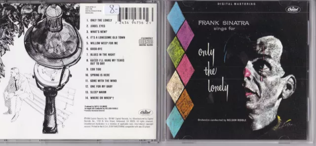 Frank Sinatra -Only The Lonely- CD Capitol Records