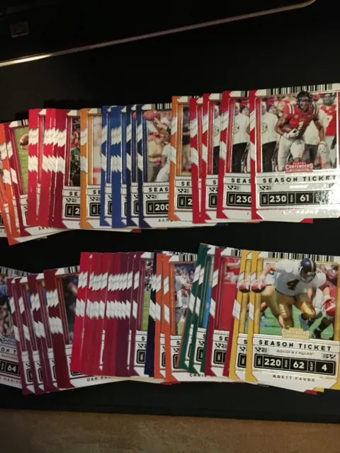 2020 Panini Contenders Draft Picks Football base (Pick your card from the list)