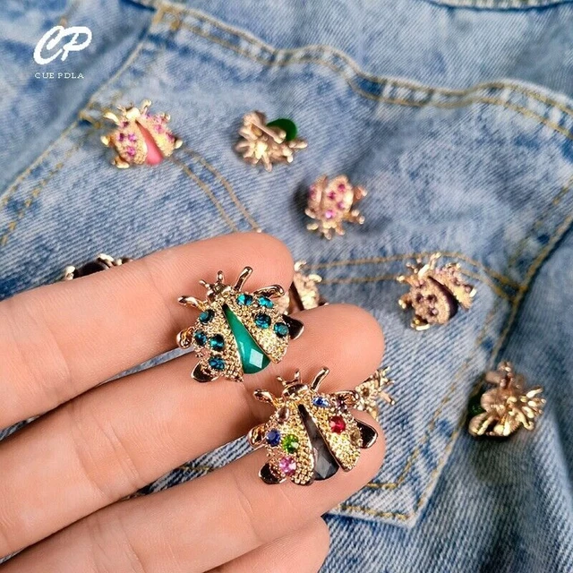 Spilla Gioiello Acrilica Vintage Donna - Divertente Cartone Animato Multicolore - Foto 3