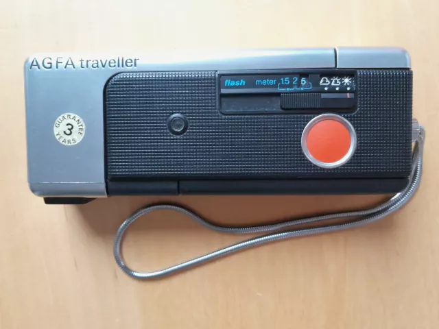 AGFA Traveller Pocketfilmkamera (Dachbodenfund)