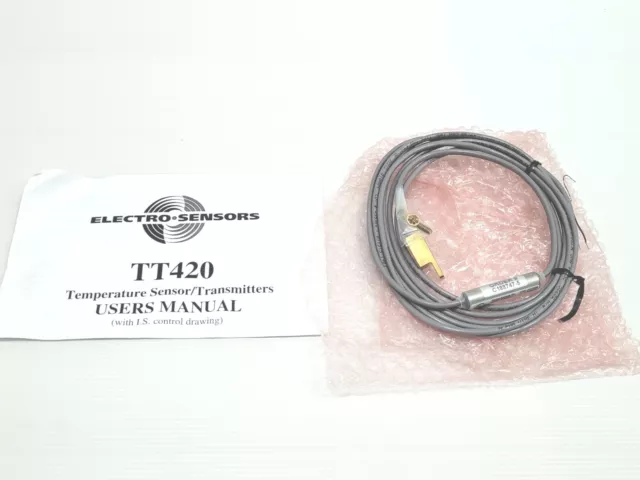 electro-sensors tt420f flat surface mount Temperature Sensor with 4-20mA Output