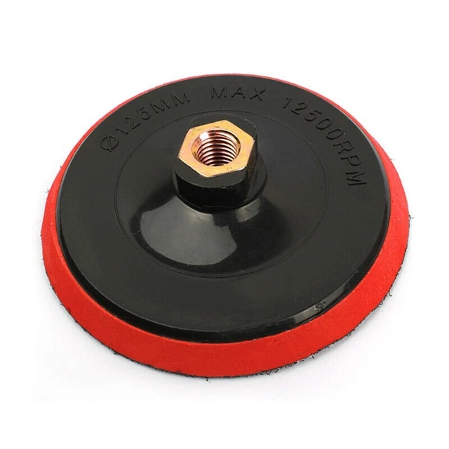 M14 125mm 5 Backing Plate Hook & Loop Backing Pad Polishing Plate Buffing Plate