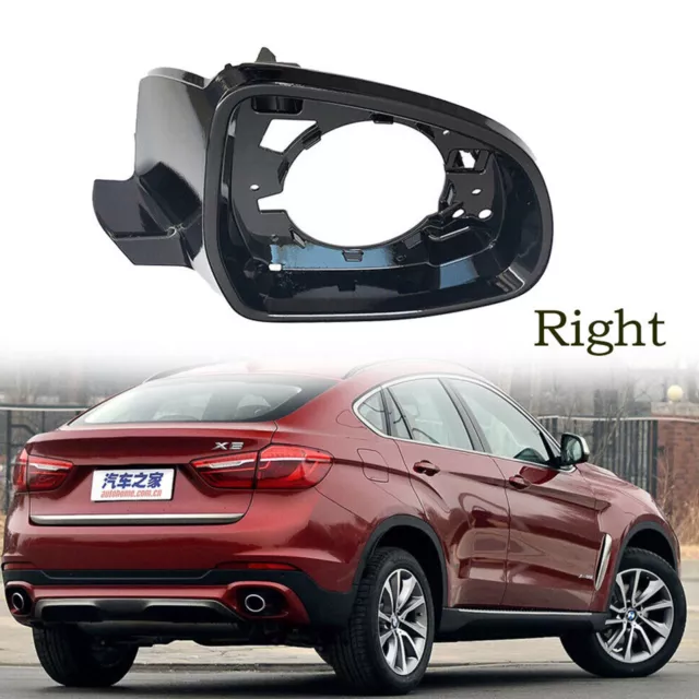 Right Side Mirror Housing Frame Trim For BMW X3 F25 X5 F15 X4 X6 F26 F16 2014-18