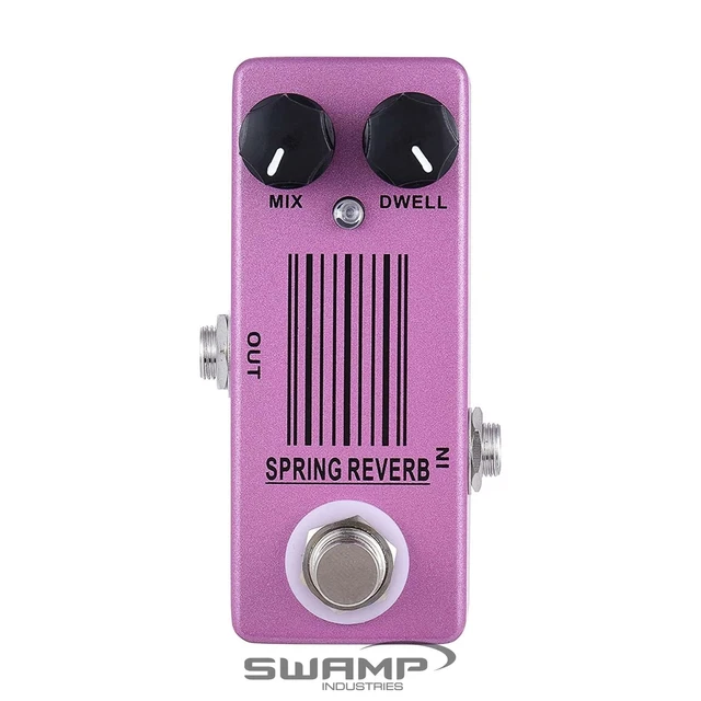 Mosky Spring Reverb Guitar Mini Effect Pedal True Bypass Metal Shell