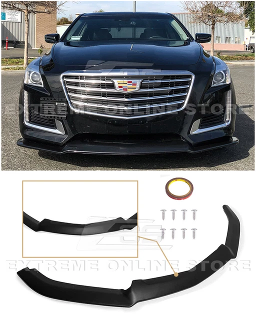2014-19 Cadillac CTS Carbon Fiber Side Skirts Rocker Panels