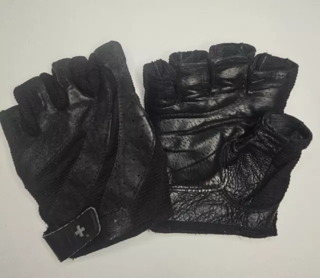 Harbinger Unisex Pro Weight Lifting Gloves 2.0 -Black-Size Large-Fast Shipping