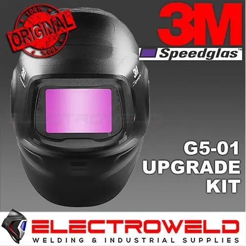 3M Speedglas G5-01 Upgrade Kit Welding Helmet G5-01VC Lens 611130 -NO ADFLO PAPR