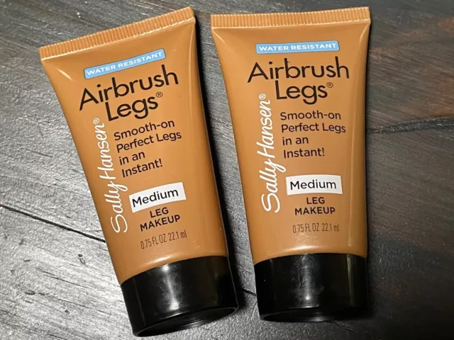 Tubo tamaño viaje con aerógrafo Sally Hansen mediano 0,75 oz (paquete de 2)