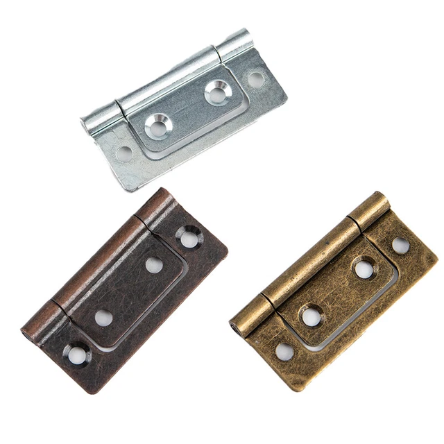 2 piezas bisagras de mortaja para muebles de 2 pulgadas para cajón puerta de gabinete 135° abierta 51*25 mm&