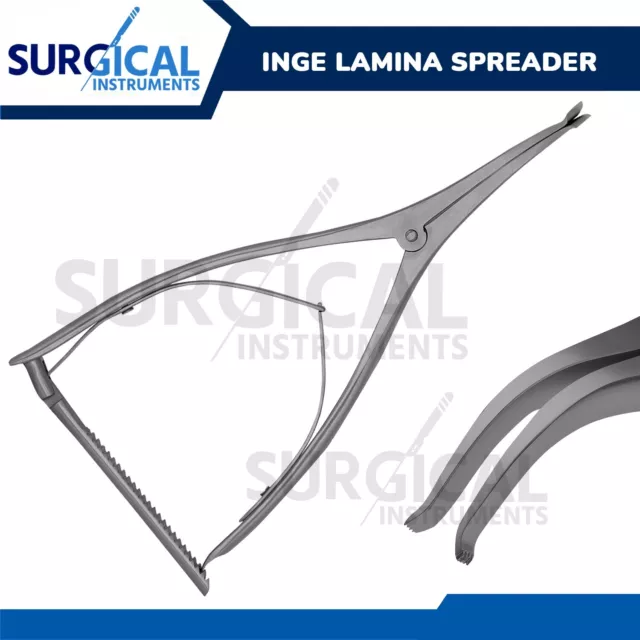 Inge Lamina Spreader Neurosurgery Surgical Instruments Stainless German Grade