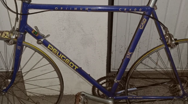 Fourche De Vélo Cyclotourisme Vintage - Acier Rouge, Roue 650B, Fabrication Française