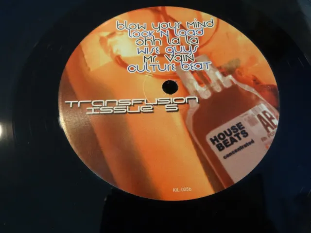 Tranfusion Issue 5 Various Artists Rare House Beats 2000'S Vinyl Breakbeat