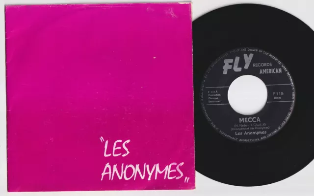 Les ANONYMES * 1962 Belgian SURF HOT ROD * Private 45 * Listen!