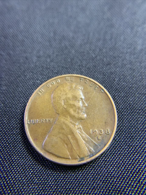 1938 “S” Lincoln Wheat Penny!